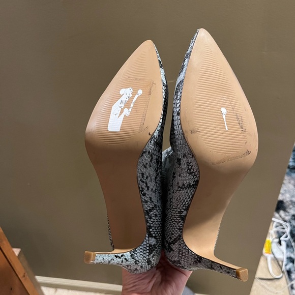 NWOT Steve Madden Kathleen Natural Snakeskin Boot - Picture 4 of 6